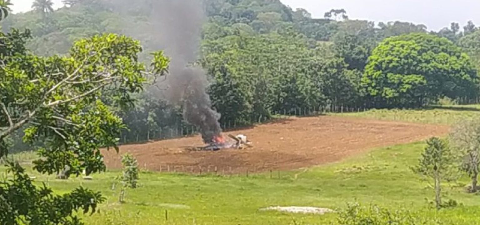 Quebra da asa durante colisão pode ter influenciado que avião pegasse