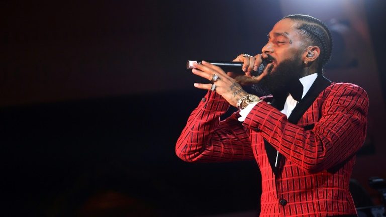 Foto: O rapper Nipsey Hussle - GETTY IMAGES NORTH AMERICA/AFP/Arquivos