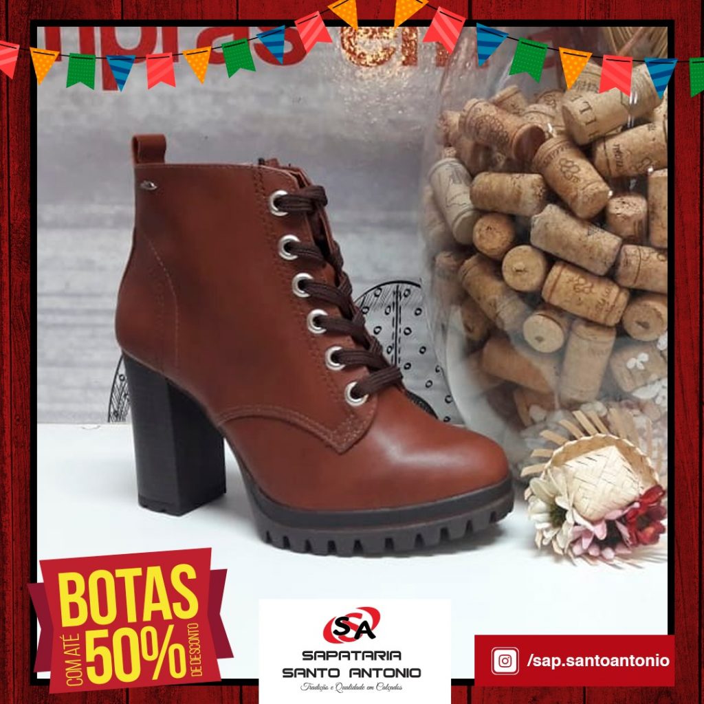 São João, aproveite a mega promoção de botas com descontos de até 50% da Sapataria Santo antônio | Voz da Bahia