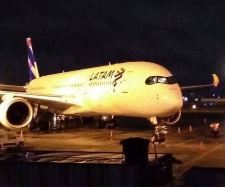 Passageira passa mal e avião com destino a Paris é desviado para o Aeroporto Internacional de Fortaleza. — Foto: Ivanilton Junior/Arquivo Pessoal