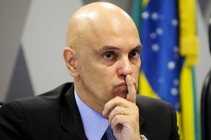 Também nesta quinta-feira, Moraes prorrogou por 180 dias inquérito que apura fake news e ameaças ao STF (Marcos Oliveira/Ag. Senado)