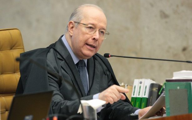 Ministro Celso de Mello comenta censura de Crivella — Foto: Carlos Moura/SCO/STF