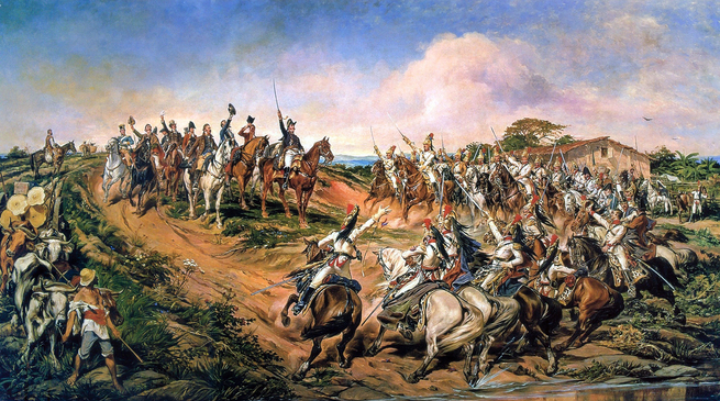 Independência ou Morte, do pintor paraibano Pedro Américo (óleo sobre tela, 1888).