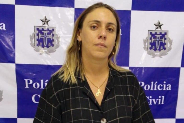 Mulher suspeita de mandar matar o marido é presa no oeste da Bahia — Foto: Divulgação/PC
