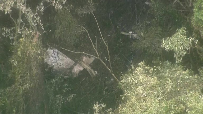 Bombeiros encontram corpo perto de avião de pequeno porte que caiu na Serra da Cantareira em SP