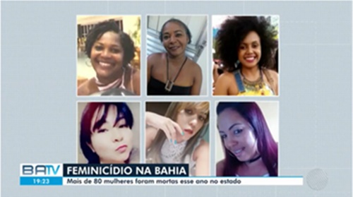 Bahia registra mais de 80 feminicídios em 8 mesesBahia registra mais de 80 feminicídios em 8 meses