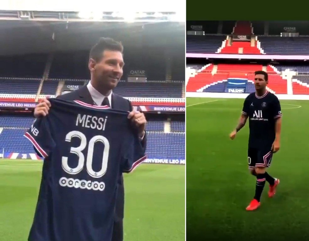 qual numero da camisa do messi no psg