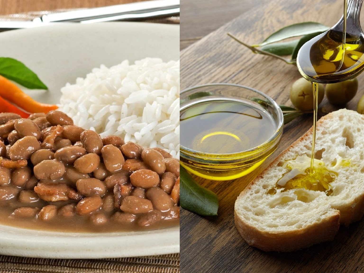 O que engorda mais: 2 colheres de azeite ou um prato de arroz com ...